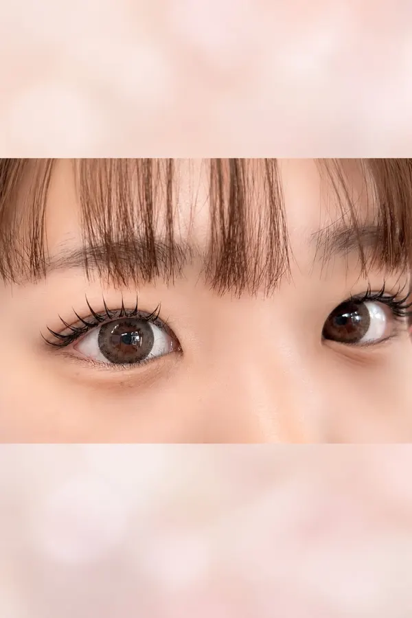 まつ毛エクステの仕上がりイメージ